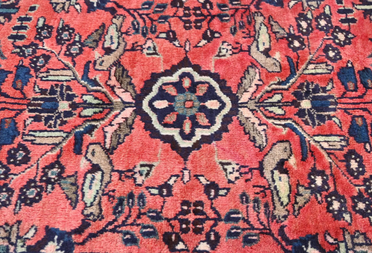Tribal Pictorial Design Oriental Runner Rug