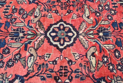 Tribal Pictorial Design Oriental Runner Rug
