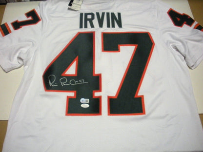 Michael Irvin Miami Hurricanes Jsa/Coa Signed