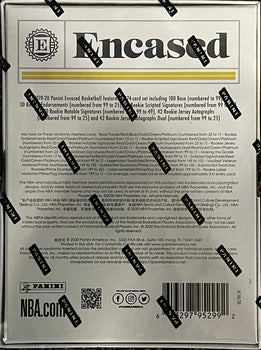2019/20 Panini Encased Basketball Hobby Box