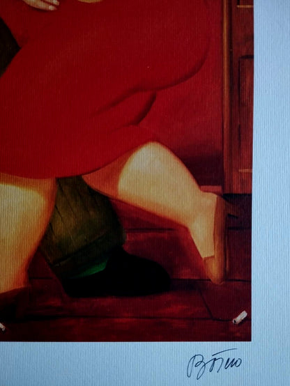 Fernando Botero Museum Lithograph Coa Numbered 150Ex