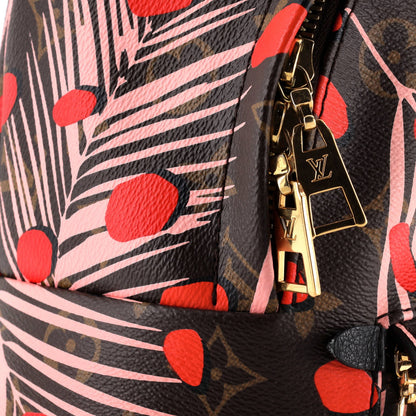 Louis Vuitton Palm Springs Backpack Limited Edition Monogram Jungle Dots Pm
