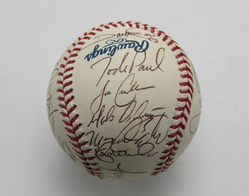2003 Chicago White Sox Team Multi-Signed/Auto (28) OML Baseball Thomas 196343