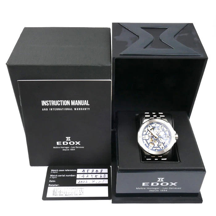 Edox Delphin Mcano Automatic 85303-3W-Buigb