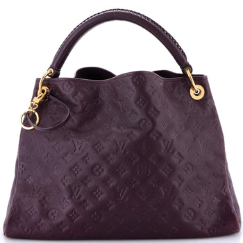 Louis Vuitton Artsy Handbag Monogram Empreinte Leather Mm