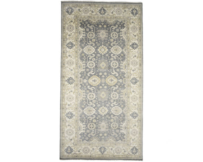 9X18 ft Handmade Oushak Chobi Oriental Rug Muted