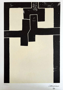 Eduardo Chillida Lithograph Coa Signed Numbered