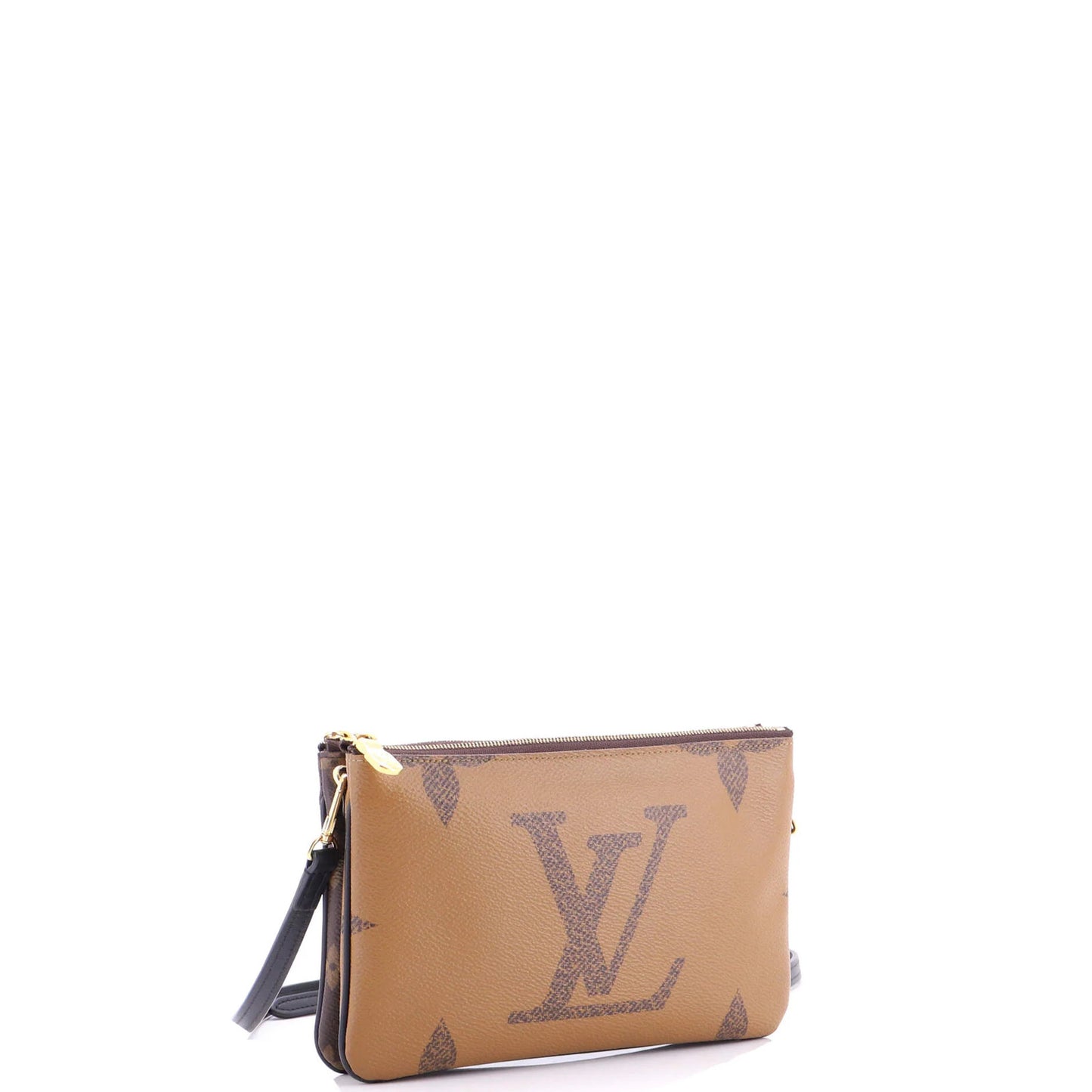 Louis Vuitton Double Zip Pochette Reverse Monogram Giant