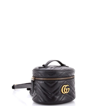 Gucci Gg Marmont Vanity Backpack Matelasse Leather Mini