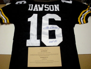 Len Dawson Purdue Boilermaker Hof W/Coa Signed