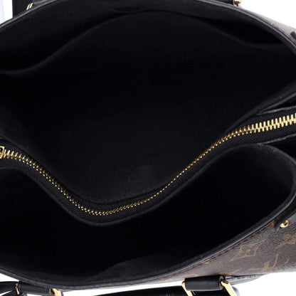 BB Louis Vuitton Soufflot Tote Monogram Canvas with Leather