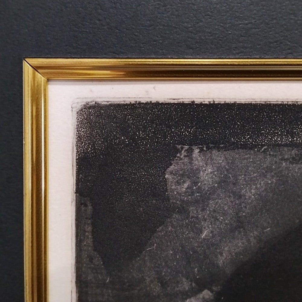 ED450 Georges Rouault "Vivre est un dur mtier" from Miserere 1922 Etching