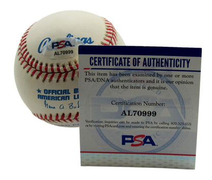 Benny Felder Signed Oal Baseball Negro League Philadelphia Stars Psa/Dna