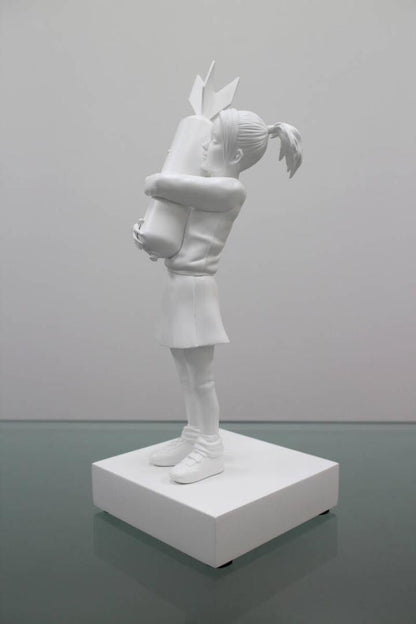 Banksy Bomb Hugger White Bomb Ver. Medicom Toy Mct Figure Original Box