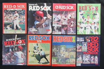 Lot Of (23) 1974-2002 Boston Red Sox Official
