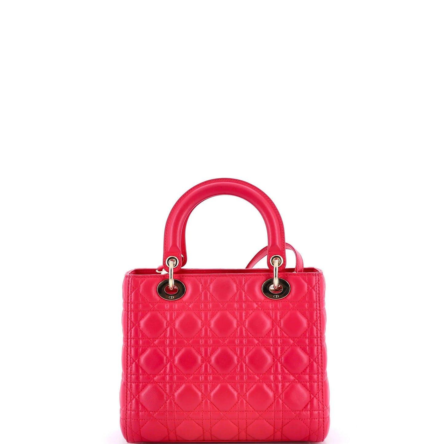 Christian Dior Lady Dior Bag Cannage Quilt Lambskin Medium