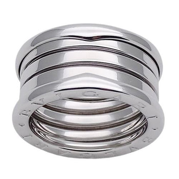 BVLGARI ring men's 750WG B-zero1 4 bands white