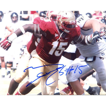 Mario Edwards Autographed Florida State Seminoles