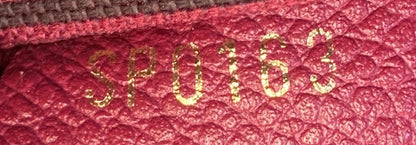 Louis Vuitton Speedy Bandouliere Bag Monogram Empreinte Leather 25