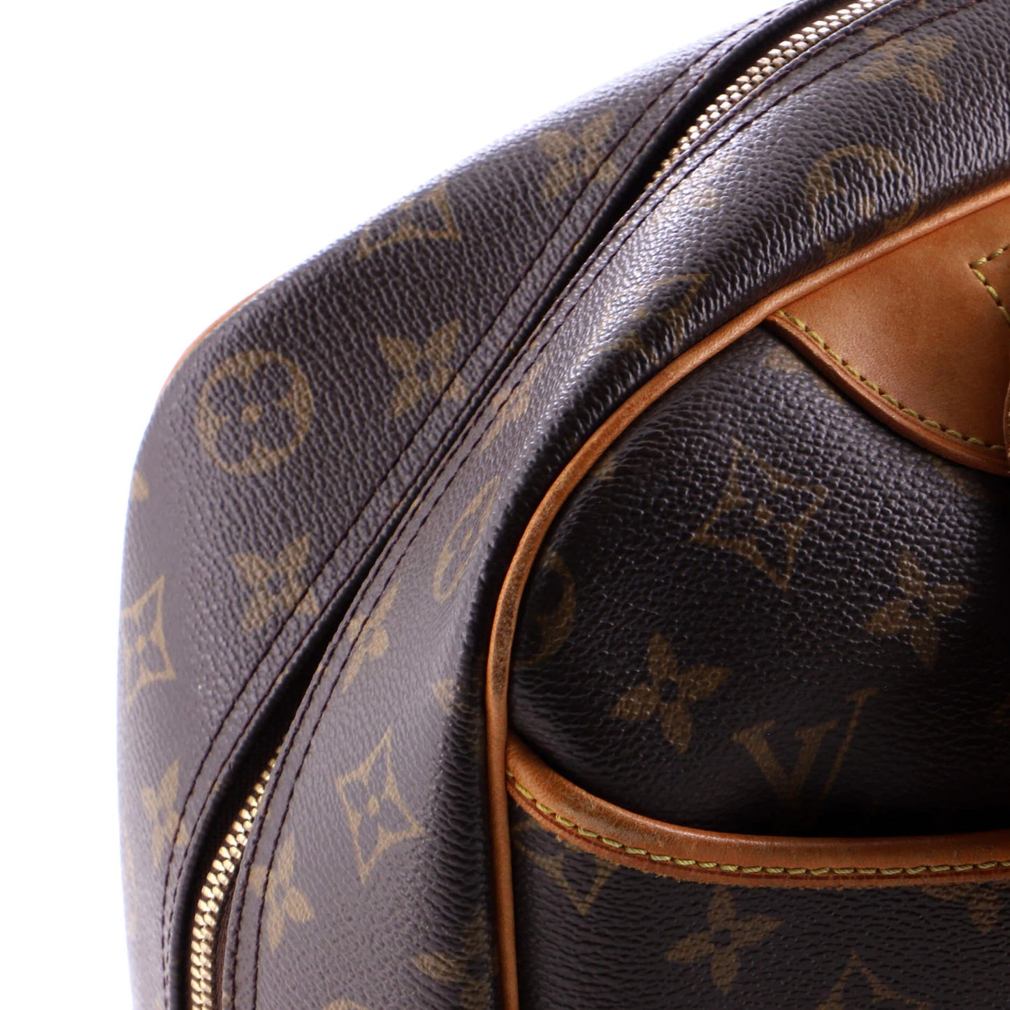 Louis Vuitton Deauville Handbag Monogram Canvas