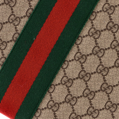 Gucci Ophidia Cut Out Handle Tote Gg Coated Canvas Medium