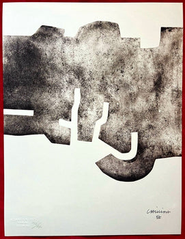 Eduardo Chillida Lithograph Coa Signed Numbered Limited