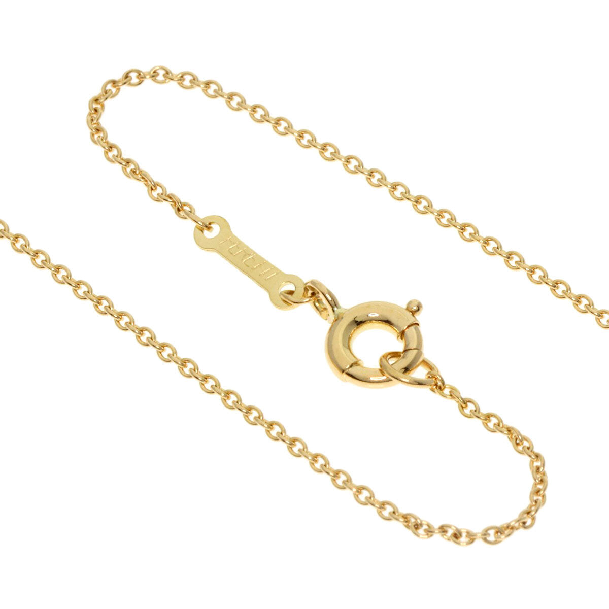 Tiffany&Co.   Necklace Open Heart K18 Yellow Gold
