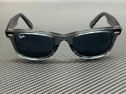 RAY BAN RB2140 6773R5 Transparent Grey Blue Unisex 50 mm Sunglasses