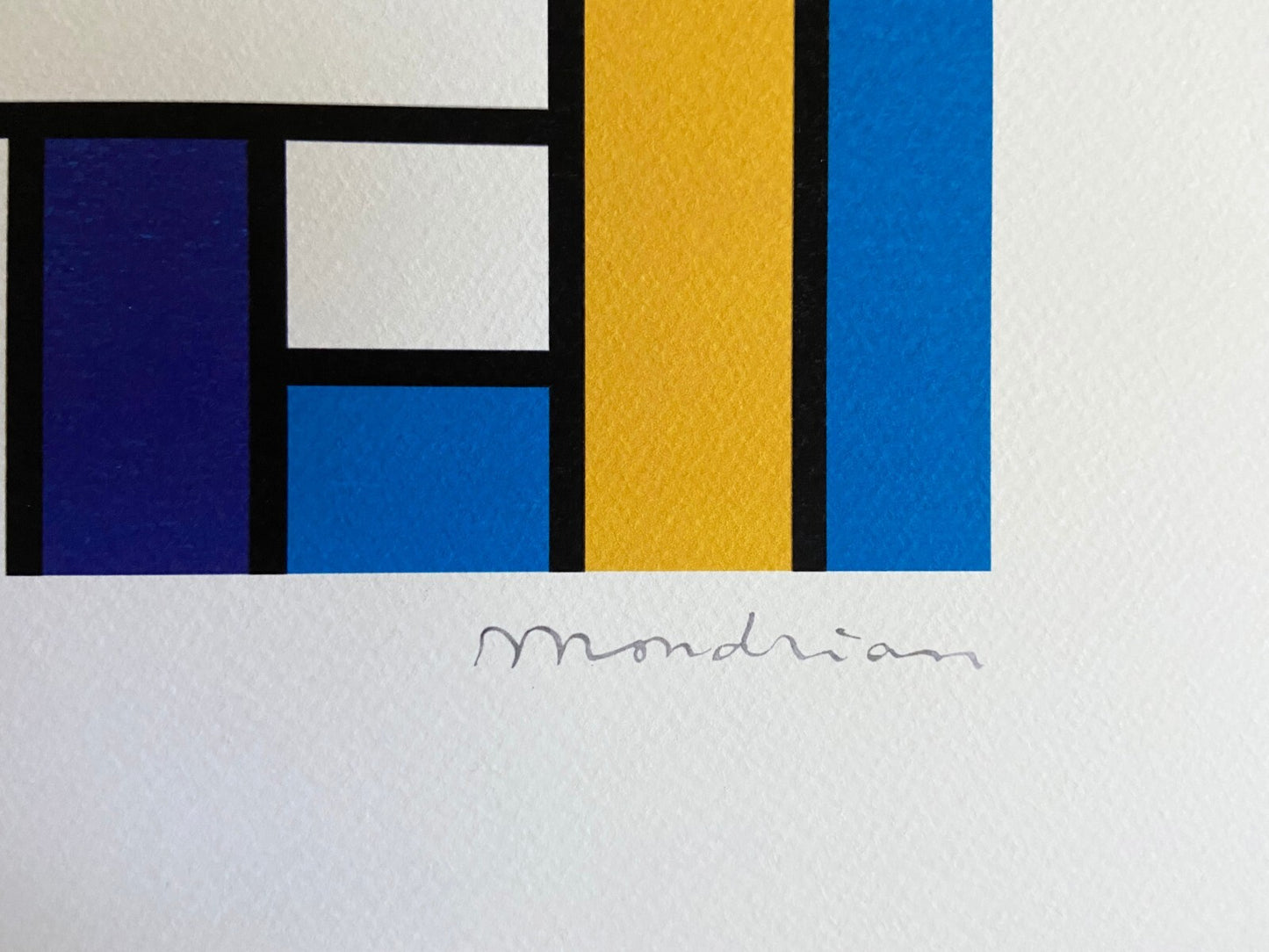 Piet Mondrian Lithograph Yale 1979 Numbered Published 250 Ex