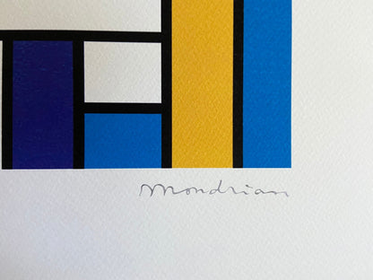 Piet Mondrian Lithograph Yale 1979 Numbered Published 250 Ex