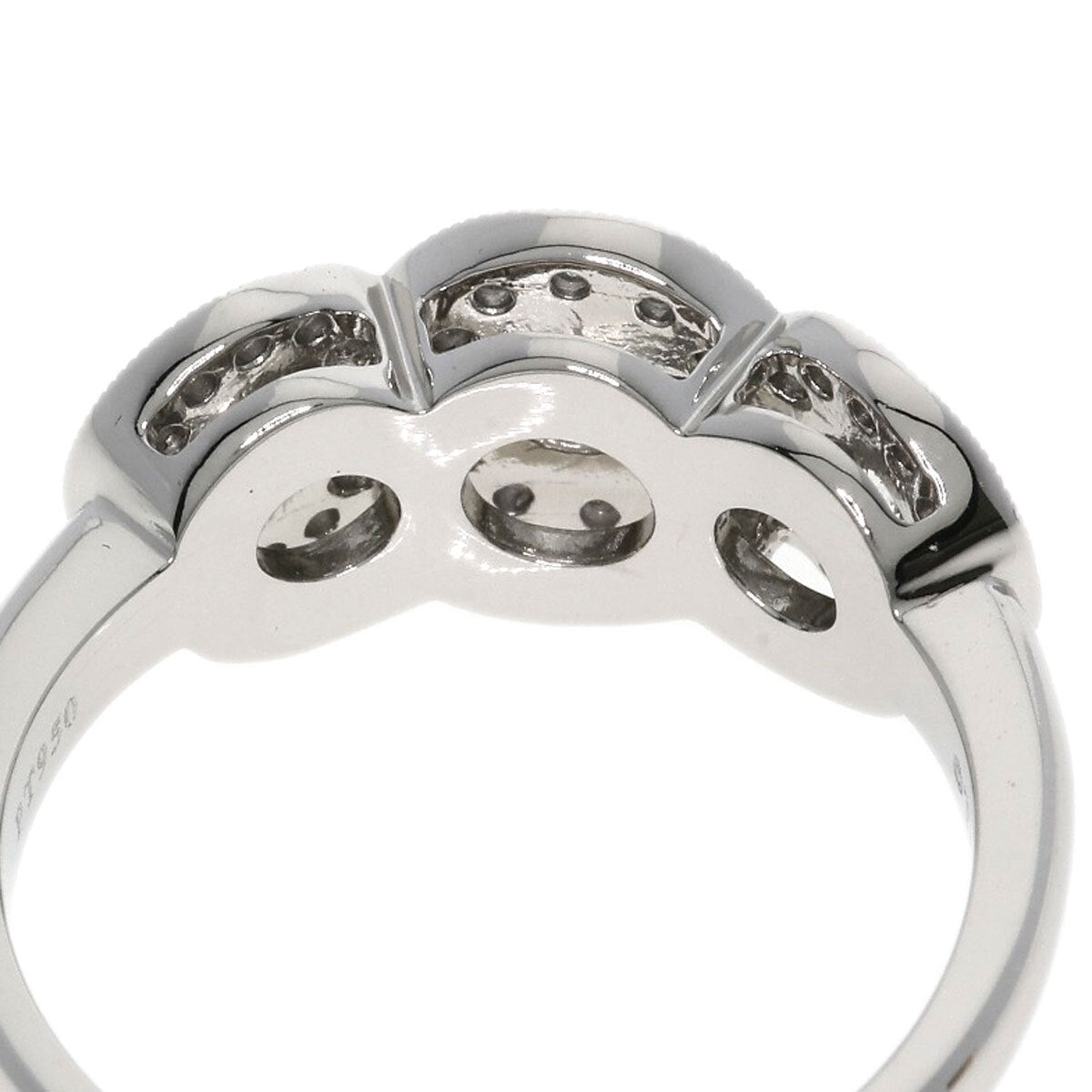 Tiffany&Co. Ring Circlet Diamond Platinum Pt950