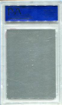 Jim Brown 1982 Hall Of Fame Metallic Card Psa 8
