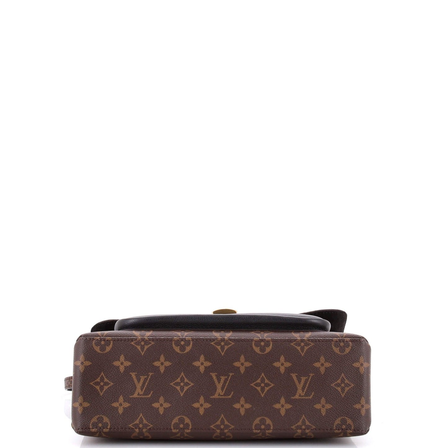 Louis Vuitton Marignan Handbag Monogram Canvas With Leather