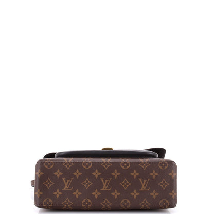 Louis Vuitton Marignan Handbag Monogram Canvas With Leather