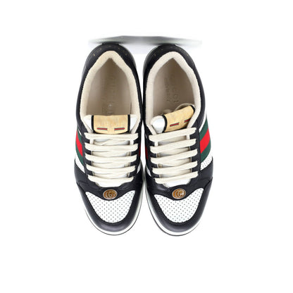 Gucci Screener Sneakers Fabric And Leather