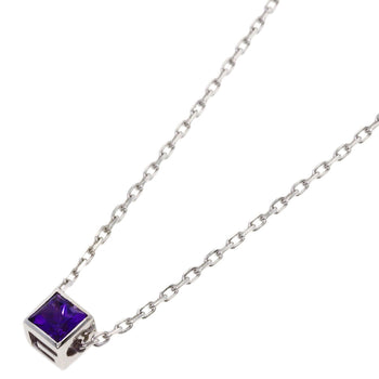 Gucci   Necklace Square G Amethyst K18 White Gold