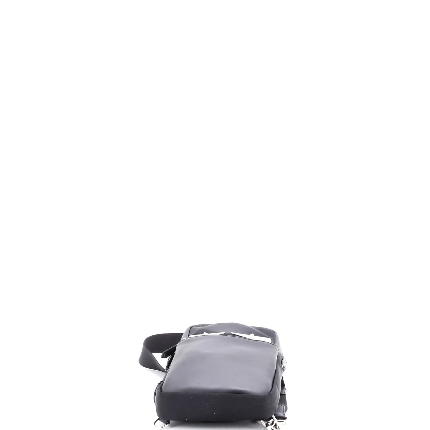 Fendi Monster Sling Bag Nylon And Leather Medium