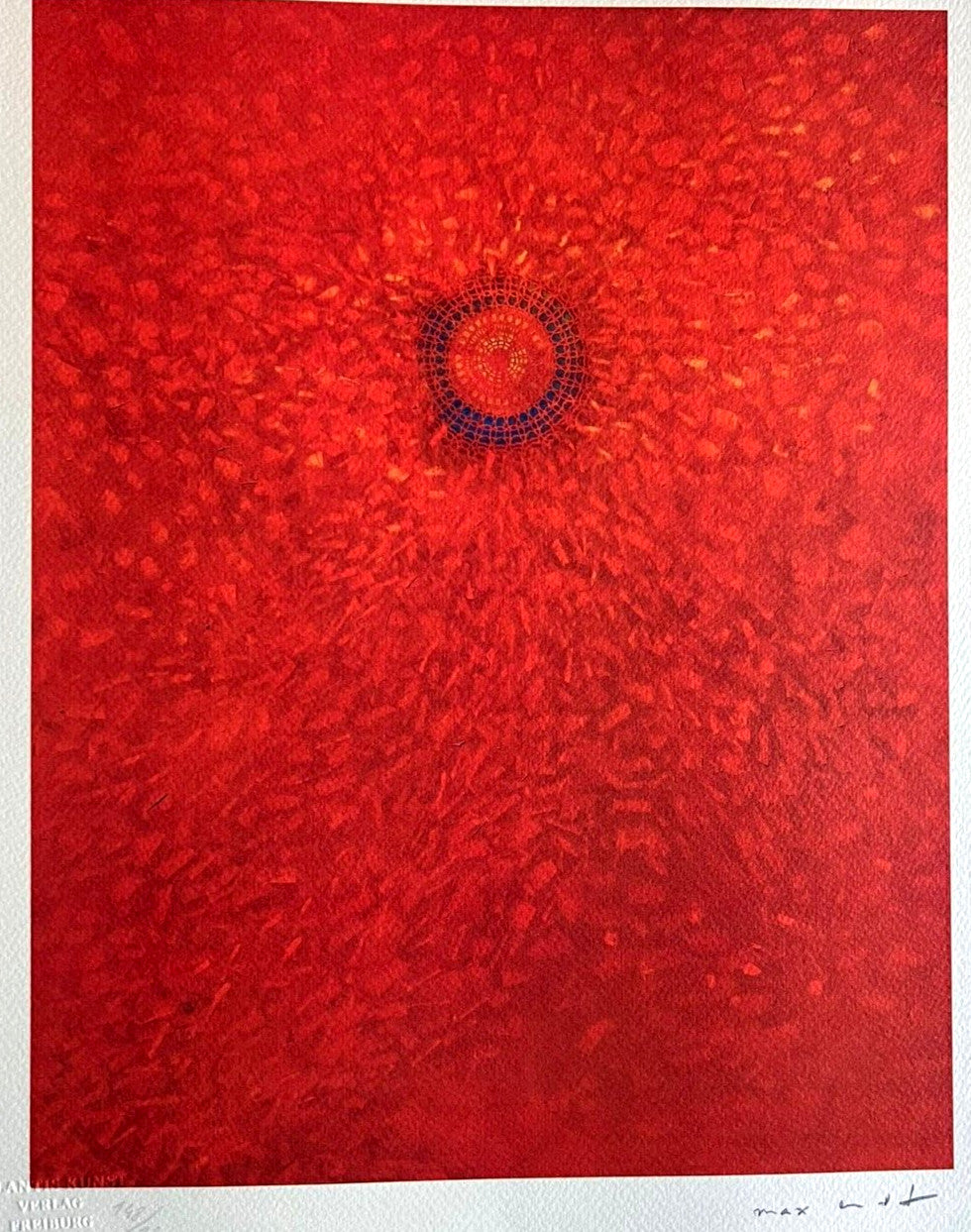 Max Ernst Lithograph Coa Signed Op Numbered By Hand (Dal)