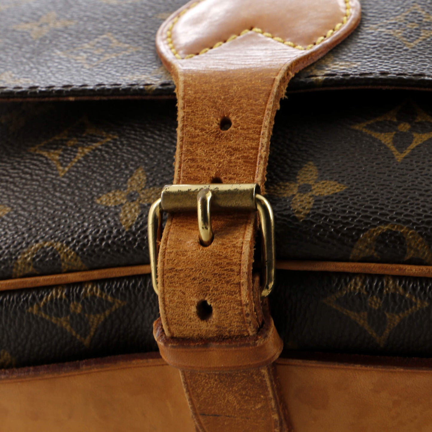 Louis Vuitton Cartouchiere Handbag Monogram Canvas Mm