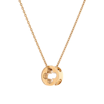 Louis Vuitton Empreinte Pendant Necklace 18K Yellow Gold