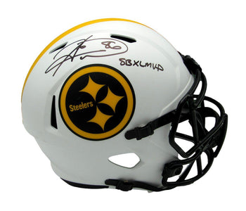 Hines Ward Signed/Inscr Steelers Lunar Eclipse