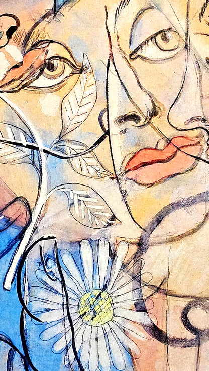 Francis Picabia Lithograph Coa Hand Numbered, Pencil, Stamped