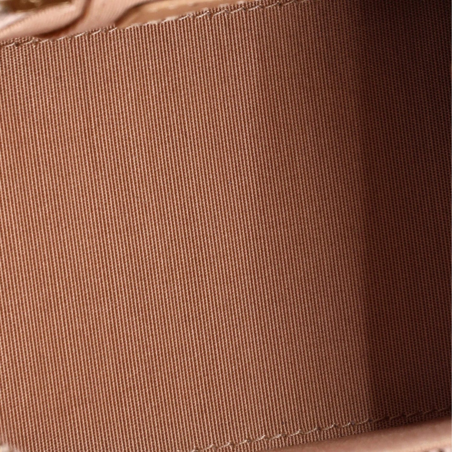 Chanel Classic Top Handle Vanity Case With Chain Quilted Lambskin Mini