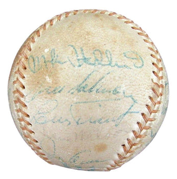 1968 Cleveland Indians Team Autographed (21