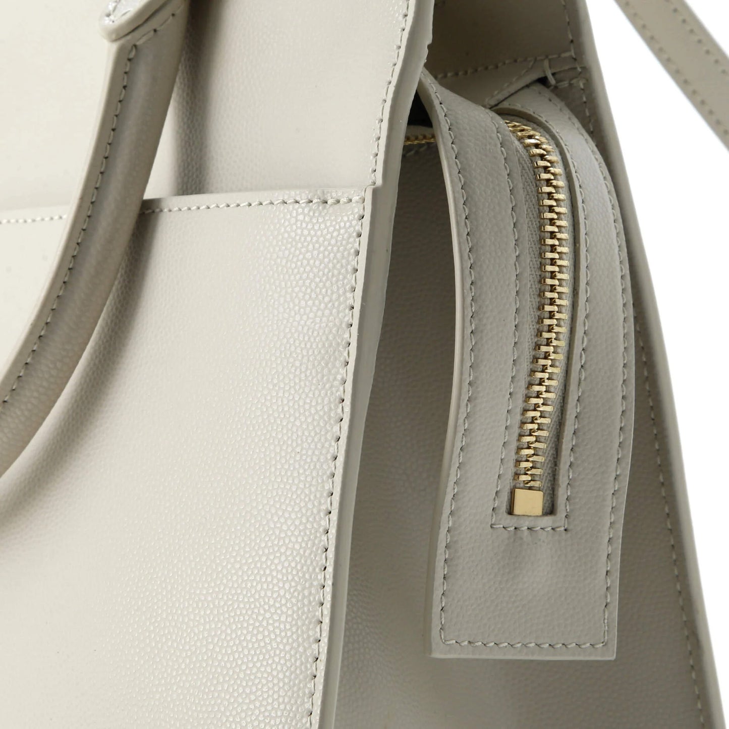 Saint Laurent Uptown Tote Leather Small