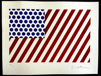Roy Lichtenstein Lithograph Coa Signed Numbered