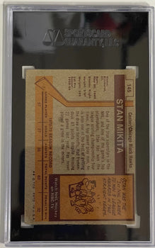 Stan Mikita Autographed 1973-74 Topps Card #145 (Sgc)