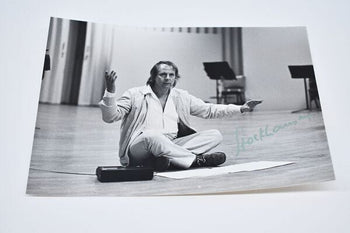 Karlheinz Stockhausen Photo Print Signed With
