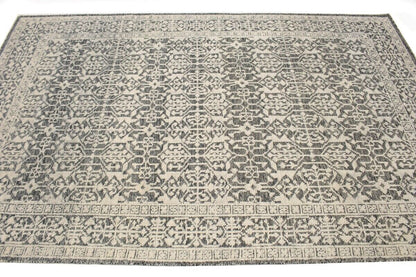 Handmade Wool Modern Oriental Rug 6X9 Ft