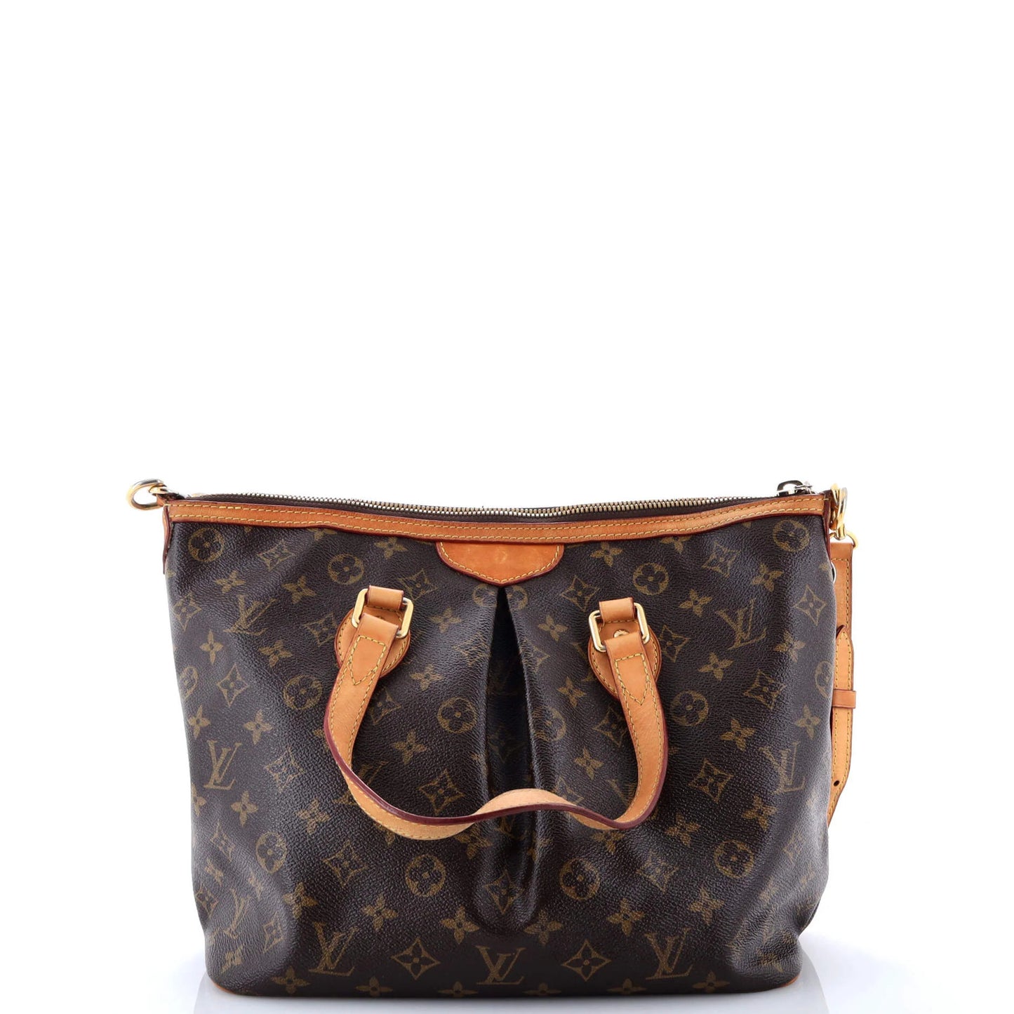 Louis Vuitton Palermo Handbag Monogram Canvas Pm